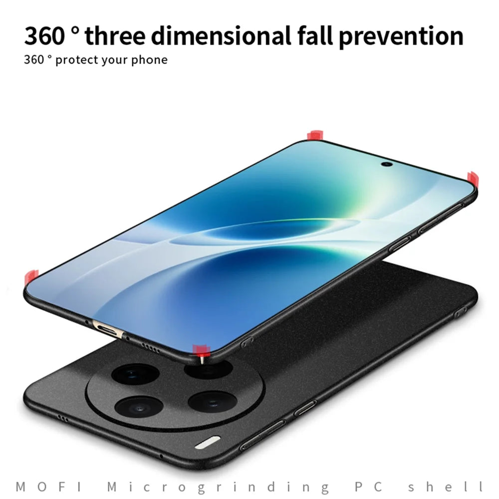 Mofi for vivo X300s 5G MOFI Shield Matte Series PC Case Slim Fit Phone Cover - Black - 4