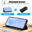 For Google Pixel 11 Pro / Pixel 11 Case HX RFID Blocking Wallet Stand Leather Flip Phone Cover - Black - 7