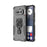 WANLONFENG for Nothing Phone (4a) Phone Case  PC TPU Back Cover Kickstand with Tempered Glass - Black - 2