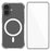 WANLONFENG for iPhone 17  WL2 Series 2.0mm Magnetic Case Clear TPU Phone Back Cover with Screen Films - Transparent - 1