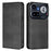 For Nothing Phone (4a) Pro Wallet Cases Retro Texture RFID Blocking Leather Phone Cover - Black - 1