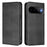 For Google Pixel 11 Pro / Pixel 11 Wallet Cases Retro Texture RFID Blocking Leather Phone Cover - Black - 1