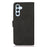 KHAZNEH For Samsung Galaxy A54 5G Textured PU Leather Wallet Phone Case Secure Magnetic Closure Stand Function Flip Cover - Black - 7