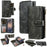 For Samsung Galaxy S26+ Phone Case PU Leather Zipper Wallet Detachable Cover - Green - 1