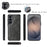For Samsung Galaxy S26+ Phone Case PU Leather Zipper Wallet Detachable Cover - Green - 2