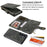 For Samsung Galaxy S26+ Phone Case PU Leather Zipper Wallet Detachable Cover - Green - 7