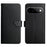 For Google Pixel 11 Pro / 11 Case Genuine Cow Leather Phone Cover Nappa Texture - Black - 1