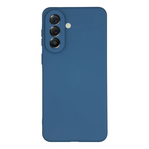 AMORUS For Samsung Galaxy A37 5G Case Precise Cutouts TPU Fiber Lining Shockproof Phone Cover - Sapphire - 1
