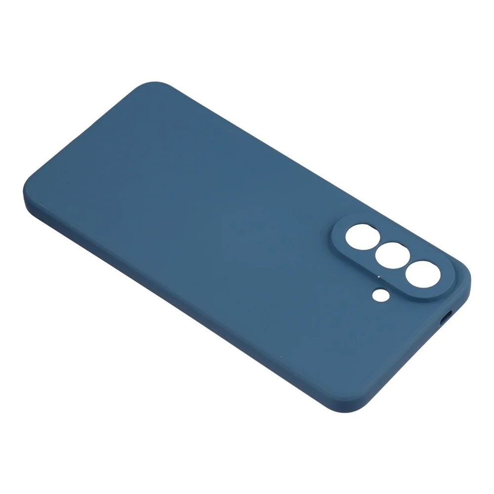 AMORUS For Samsung Galaxy A37 5G Case Precise Cutouts TPU Fiber Lining Shockproof Phone Cover - Sapphire - 4
