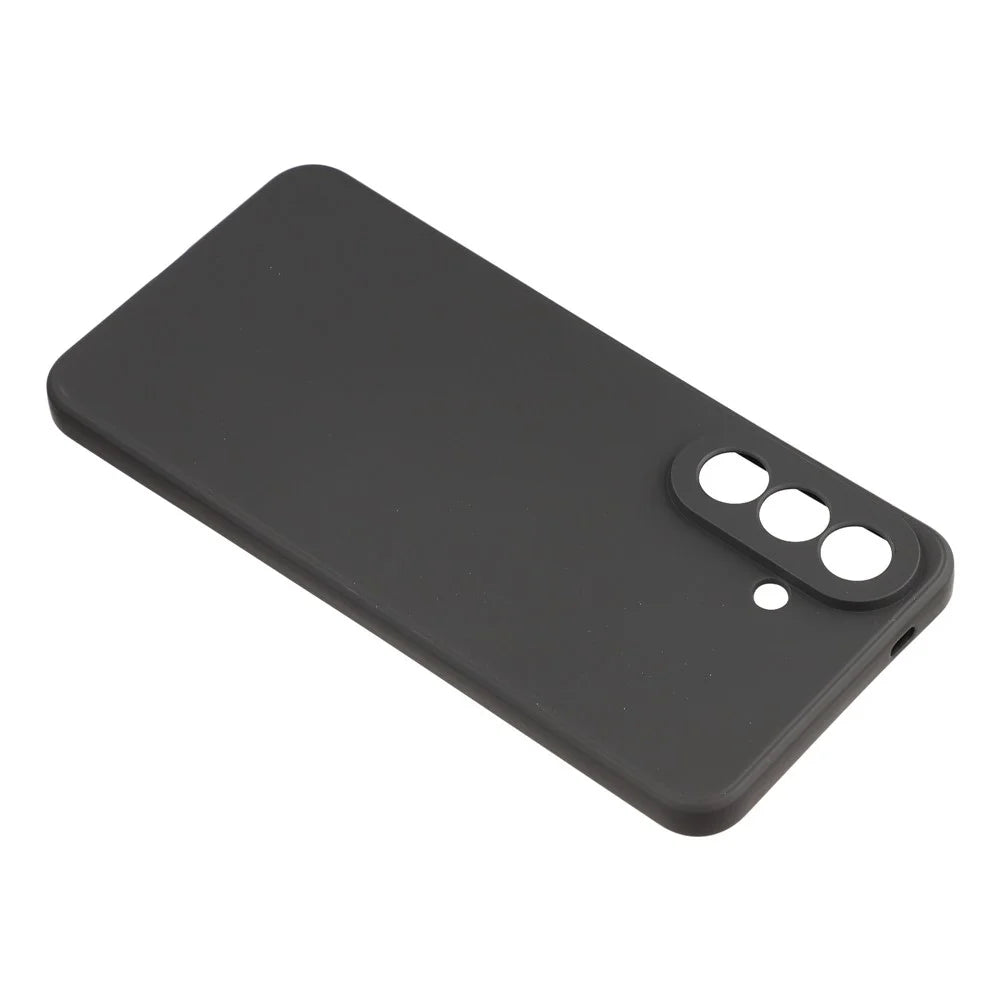 AMORUS For Samsung Galaxy A57 5G Case Precise Cutouts TPU Fiber Lining Shockproof Phone Cover - Black - 4