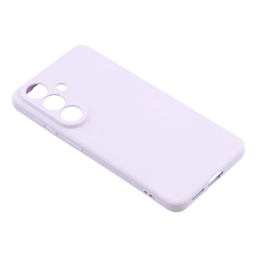 AMORUS For Samsung Galaxy S26 Case Precise Cutouts TPU Fiber Lining Shockproof Phone Cover - Purple - 4