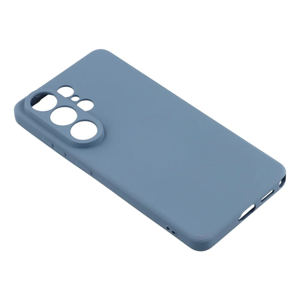 AMORUS For Samsung Galaxy S26 Ultra Case Precise Cutouts TPU Fiber Lining Shockproof Phone Cover - Lavender Grey - 3