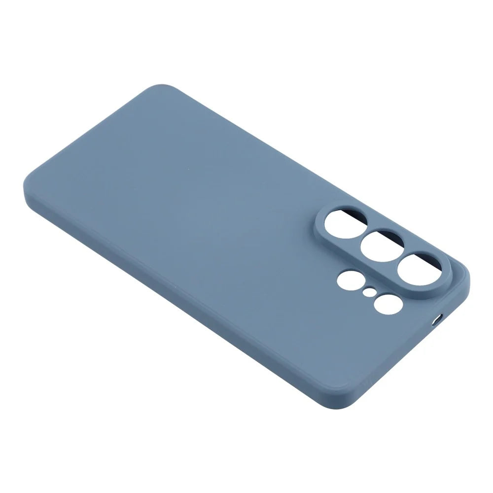 AMORUS For Samsung Galaxy S26 Ultra Case Precise Cutouts TPU Fiber Lining Shockproof Phone Cover - Lavender Grey - 4