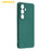 AMORUS For Samsung Galaxy S26+ Case Precise Cutouts TPU Fiber Lining Shockproof Phone Cover - Army Green - 3