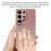 For Samsung Galaxy S26 Ultra Case Rhinestone Camera Frame Gradient Glitter PC+TPU Phone Cover with Electroplated Frame - Gradient Pink - 2