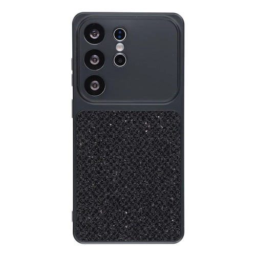 For Samsung Galaxy S26 Ultra Case Diamond Glitter TPU Shockproof Cover - Black - 1