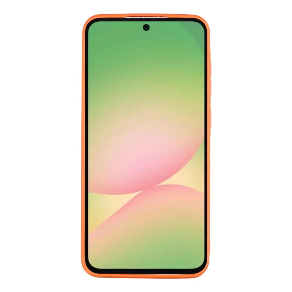 Case For Samsung Galaxy A18 5G / A18 4G / A17 5G / A17 4G Diamond Glitter TPU Shockproof Cover - Orange - 2