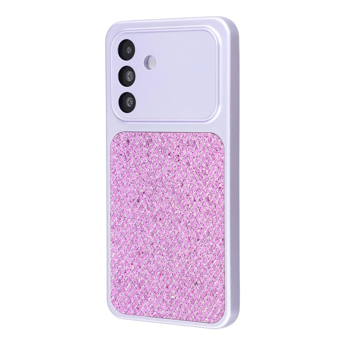 For Samsung Galaxy A26 5G Case Diamond Glitter TPU Shockproof Cover - Purple - 3
