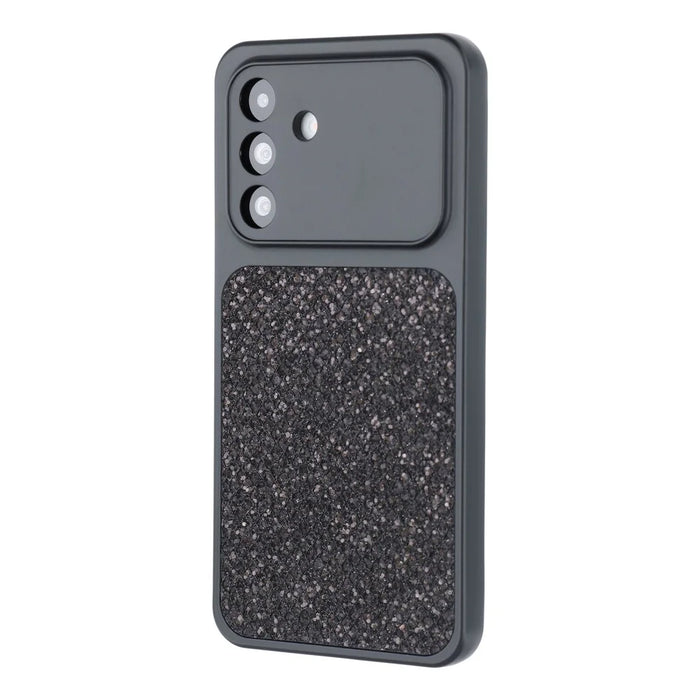 For Samsung Galaxy A56 5G Case Diamond Glitter TPU Shockproof Cover - Black - 4