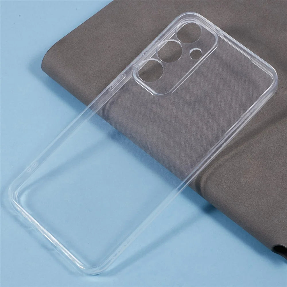 For Samsung Galaxy S25 FE Case Shockproof 1.5mm Thickness Clear TPU Phone Cover - 4