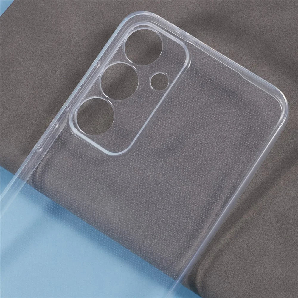 For Samsung Galaxy S25 FE Case Shockproof 1.5mm Thickness Clear TPU Phone Cover - 5