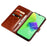 IDEWEI For TECNO Pova 4 4G Overall Coverage PU Leather Flip Stand Wallet Cover Crazy Horse Texture Phone Protective Case - Brown - 2