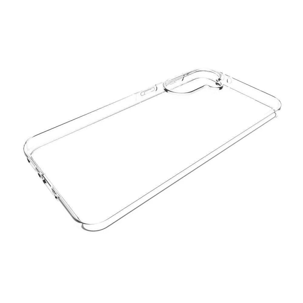 For Samsung Galaxy A27 5G Clear TPU Anti-Scratch Phone Case + 2.5D Arc Edge Screen Protector - 4