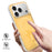 For iPhone 17 Pro Max Case Compatible with MagSafe Neon Gradient TPU+PC Shockproof Phone Cover - Gold - 2