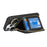 For iPhone 15 Pro Max Zipper Wallet Case Litchi Texture Leather Back Phone Cover with Metal Ring Holder - Black - 3