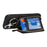 For iPhone 17 Zipper Wallet Case Litchi Texture Leather Back Phone Cover with Metal Ring Holder - Black - 3