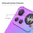 ENKAY for Nothing Phone (4a) Pro TPU Case   Thickened Four Corner Drop-proof Phone Back Cover - Purple / Blue - 4