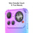 ENKAY for Nothing Phone (4a) Pro TPU Case   Thickened Four Corner Drop-proof Phone Back Cover - Purple / Blue - 5