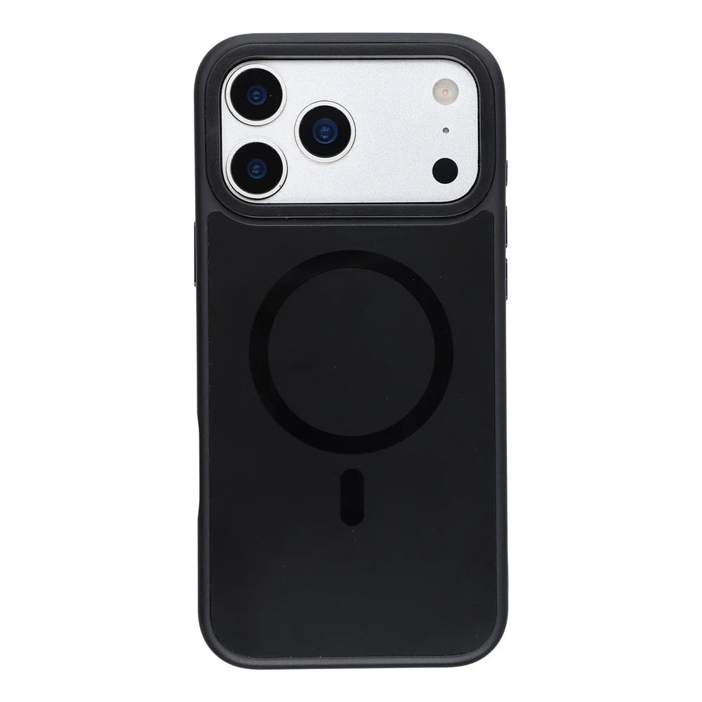 X-LEVEL for iPhone 17 Pro Magnetic Case Ultra Slim PC TPU Phone Cover - Black - 1
