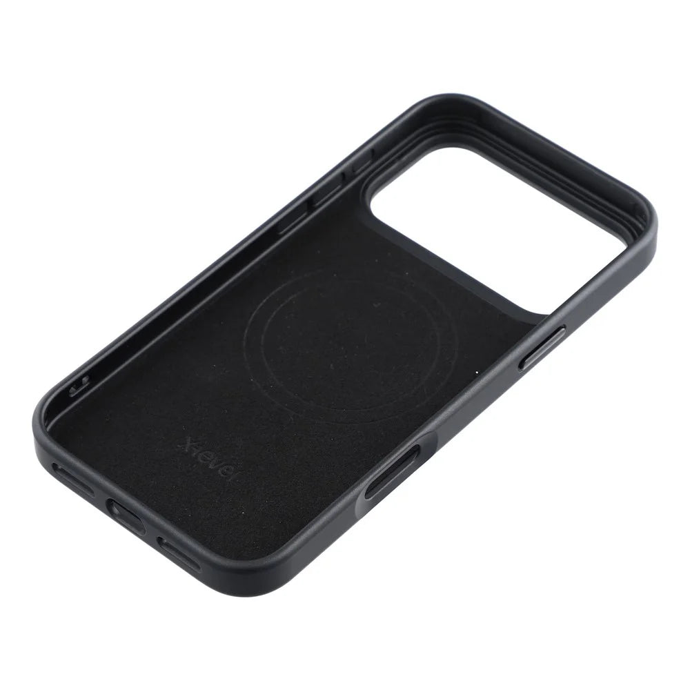 X-LEVEL for iPhone 17 Pro Magnetic Case Ultra Slim PC TPU Phone Cover - Black - 4