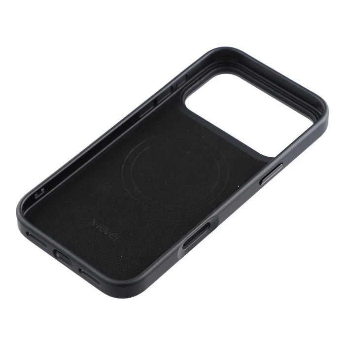 X-LEVEL for iPhone 17 Pro Magnetic Case TPU PC Shockproof Cover Compatible with MagSafe - Black - 6