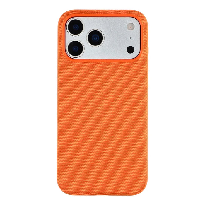 X-LEVEL For iPhone 17 Pro Max Case Compatible with MagSafe Tech Fabric Coated TPU + PC Phone Cover - Orange - 7