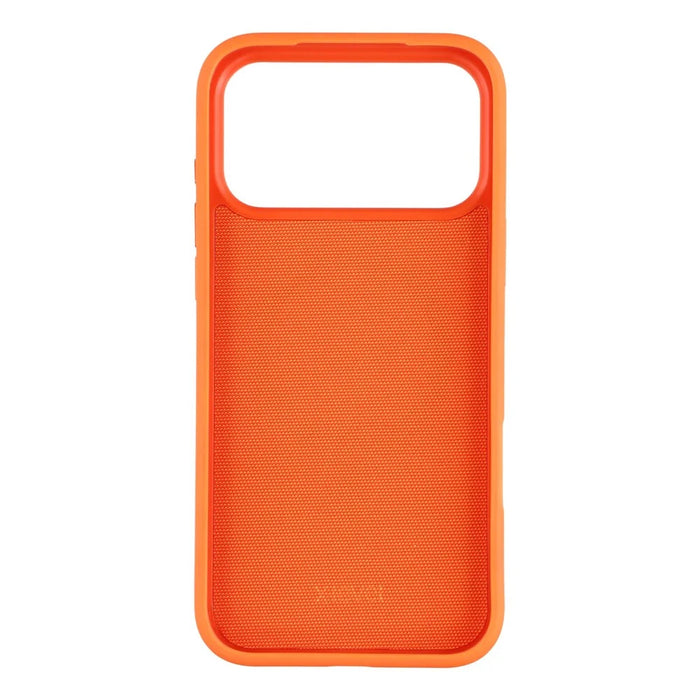 X-LEVEL for iPhone 17 Pro Magnetic Case Tech Fabric Coated TPU + PC Protective Phone Cover - Orange - 4