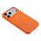 X-LEVEL for iPhone 17 Pro Magnetic Case Tech Fabric Coated TPU + PC Protective Phone Cover - Orange - 5