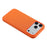 X-LEVEL for iPhone 17 Pro Magnetic Case Tech Fabric Coated TPU + PC Protective Phone Cover - Orange - 6