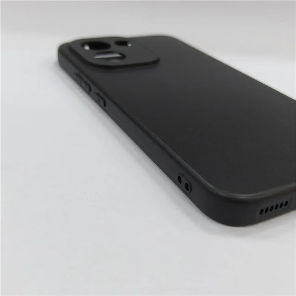 25Pcs For vivo iQOO Z11 5G Case 1.2mm TPU Matte Phone Cover - Black - 6
