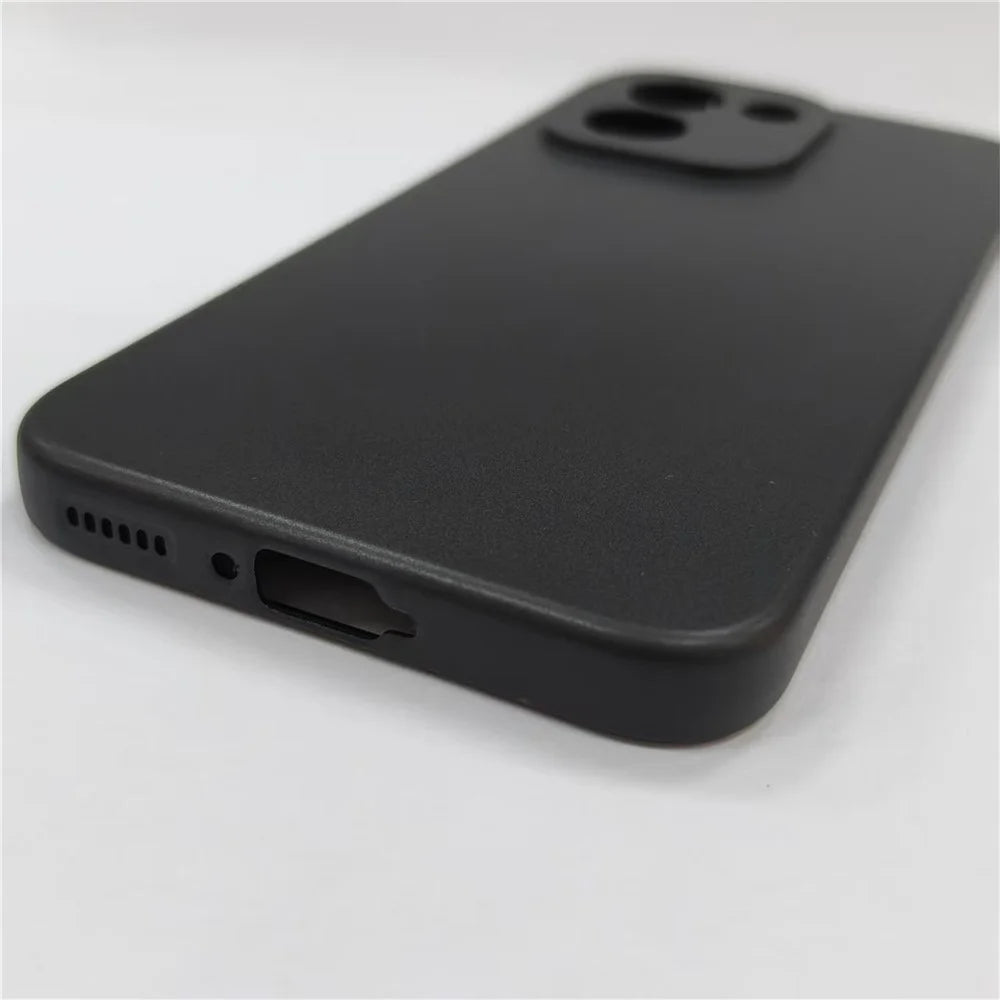 25Pcs For vivo iQOO Z11 5G Case 1.2mm TPU Matte Phone Cover - Black - 7