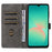 For Samsung Galaxy A27 5G Case Wallet RFID Blocking PU Leather Phone Cover Stand with Strap - Black - 2