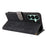 For Samsung Galaxy A27 5G Case Wallet RFID Blocking PU Leather Phone Cover Stand with Strap - Black - 5