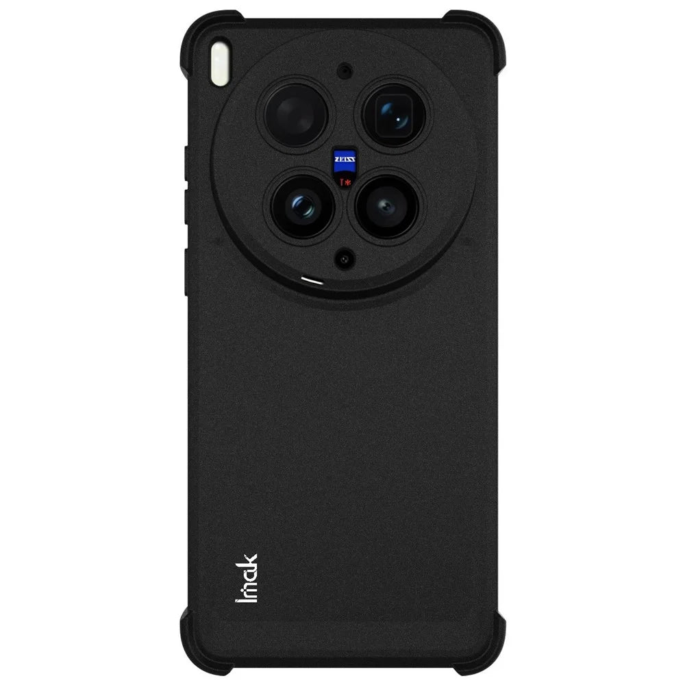 IMAK For vivo X300 Ultra 5G Case TPU Phone Cover Airbag Shockproof Protection - Matte Black - 2