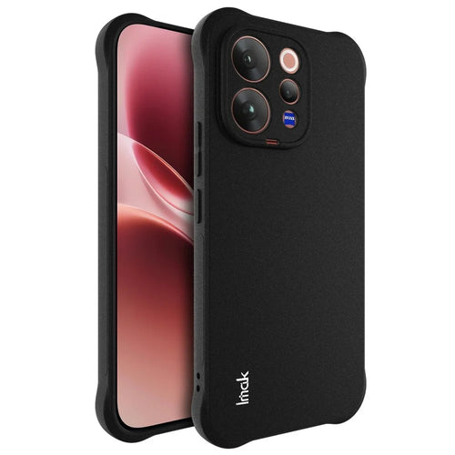 IMAK For vivo V70 5G / V70 Elite 5G Case TPU Phone Cover Airbag Shockproof Protection - Matte Black - 1