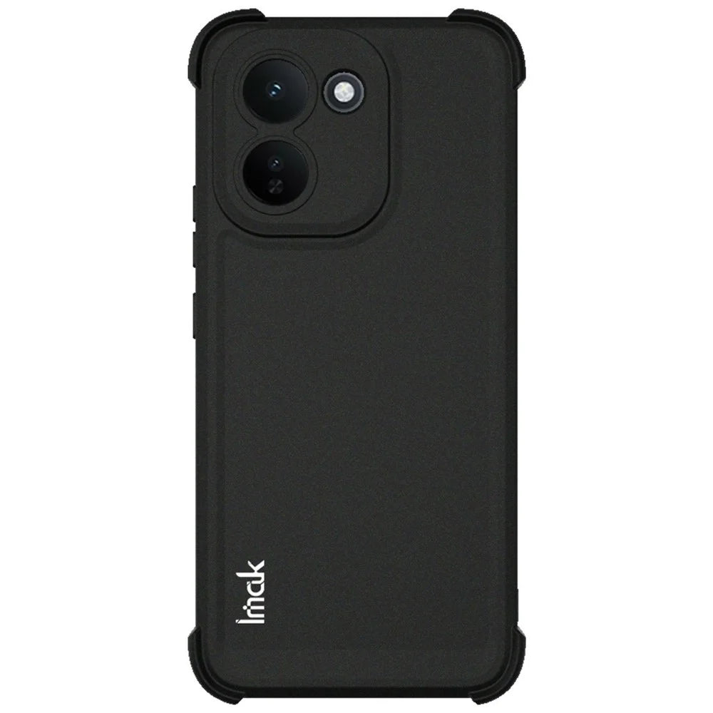 IMAK For vivo iQOO Z11 5G Case TPU Phone Cover Airbag Shockproof Protection - Matte Black - 2