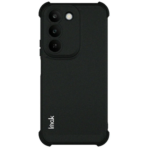 IMAK Phone Case For Realme C83 5G / P4 Lite 5G / C100 5G TPU Cover Airbag Shockproof Protection - Matte Black - 2