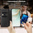 For iPhone 18 Pro Max / 17 Pro Max Case 9 Card Slots PU Leather Flip Wallet Phone Cover with Hand Strap - Black - 6