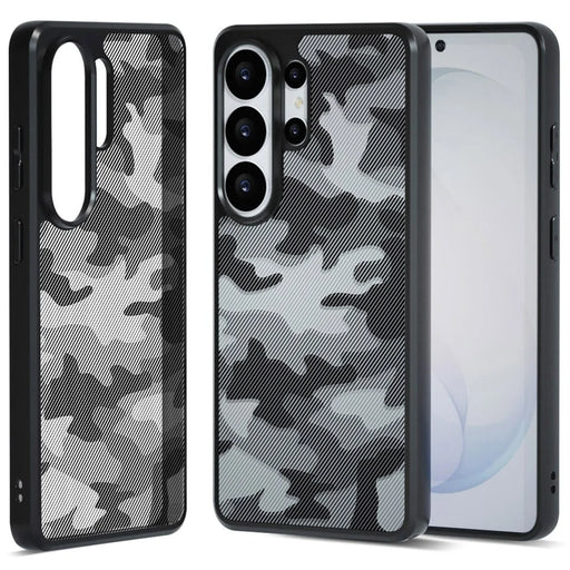 IBMRS for Samsung Galaxy S26 Ultra Mobile Cover Soft TPU + Hard PC Case with Wrist Strap (Precision Cutouts) - Artistic Camouflage - 2