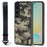 IBMRS for Samsung Galaxy S25+ Mobile Cover Soft TPU + Hard PC Case with Wrist Strap (Precision Cutouts) - Artistic Camouflage - 1
